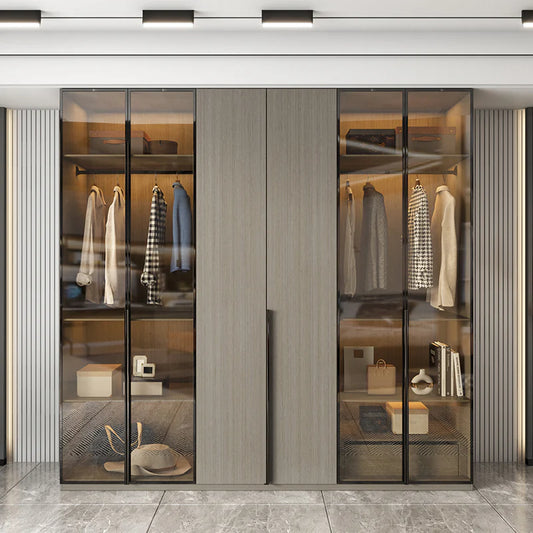 دريسنج - MDF - رمادي - 240x50x200 سم