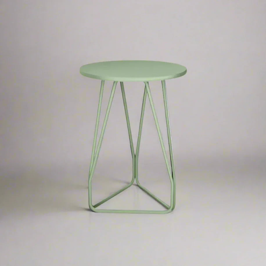 Side Table - Steel - Multi Color - 40×40×54 cm - Cataloug