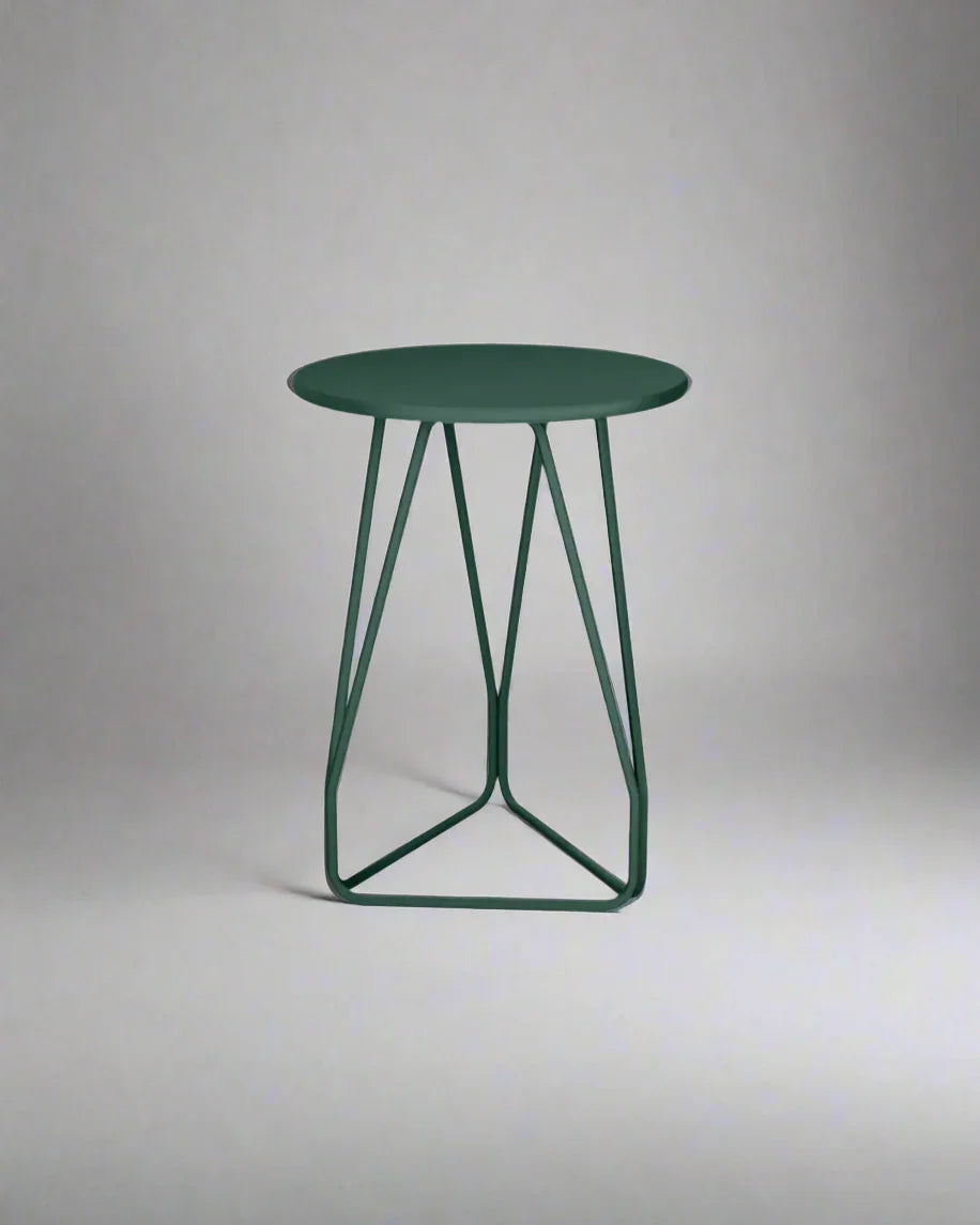 Side Table - Steel - Multi Color - 40×40×54 cm - Cataloug