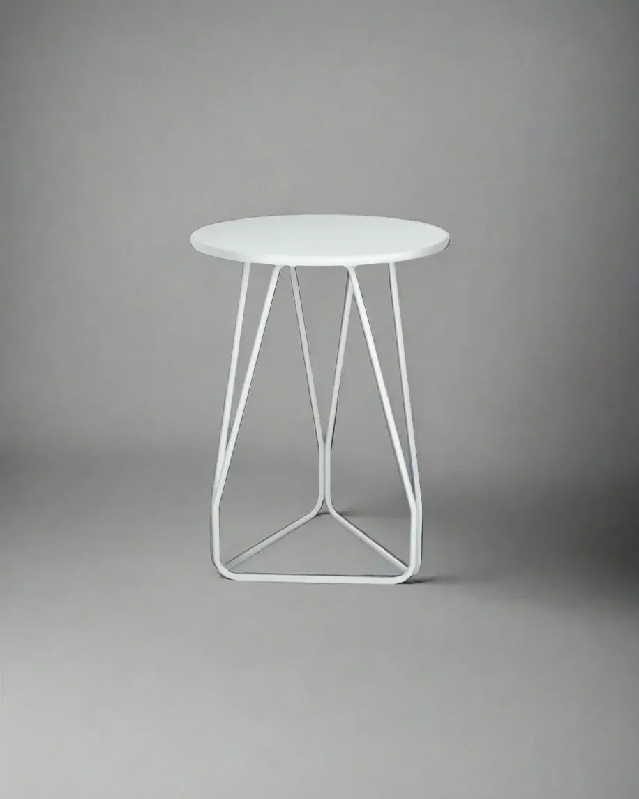 Side Table - Steel - Multi Color - 40×40×54 cm - Cataloug