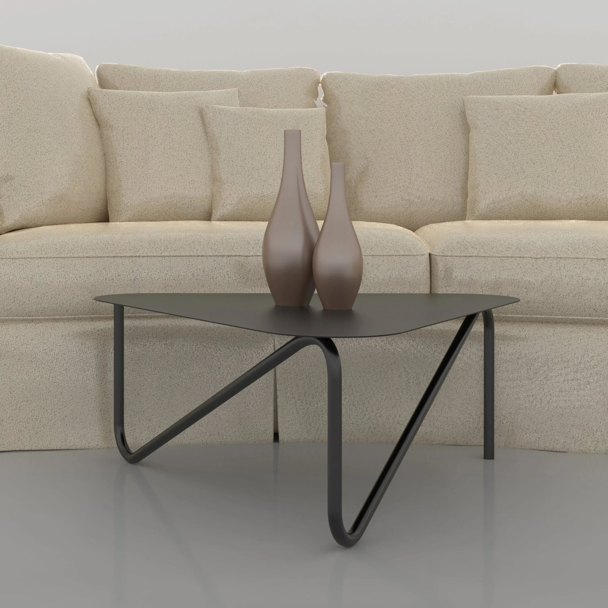 Side Table - Steel - Multi Color - 88×73×34 cm - Cataloug