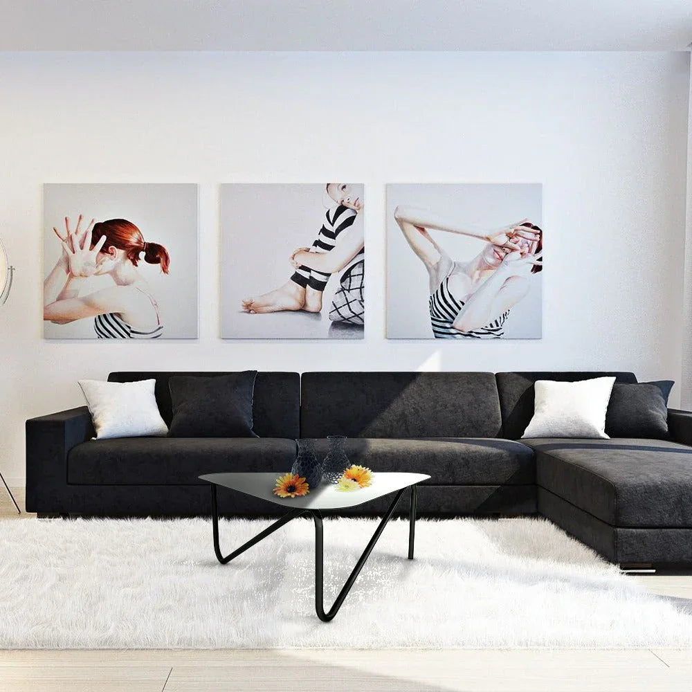 Side Table - Steel - Multi Color - 88×73×34 cm - Cataloug