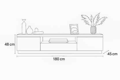 TV Unit 180x30x45
