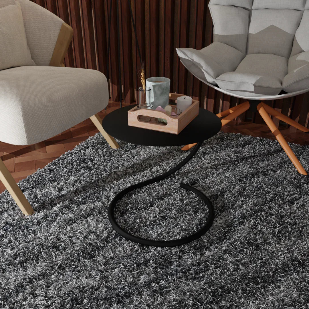 Side Table - Steel - Multi Color - 40×40×38 cm - Cataloug