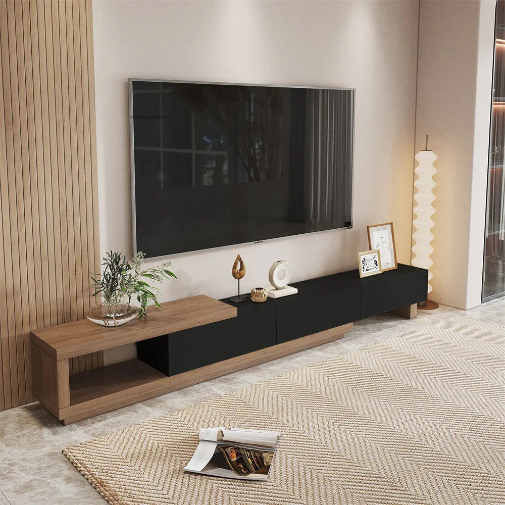 TV Unit - MDF Wood - Multi Color - 210x40x35 cm - Cataloug
