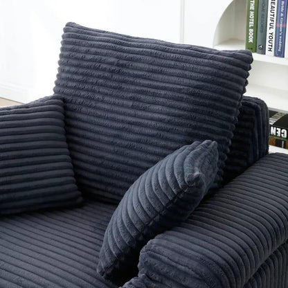 Armchair - Beech Wood - Velvet Fabric - 110x100x80 cm - Cataloug