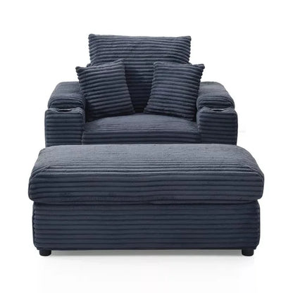 Armchair - Beech Wood - Velvet Fabric - 110x100x80 cm - Cataloug