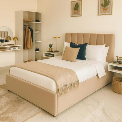 Full Bedroom - MDF  - White & Grey