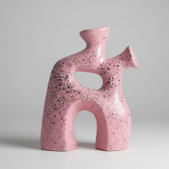Vase - Pottery - Multi Color