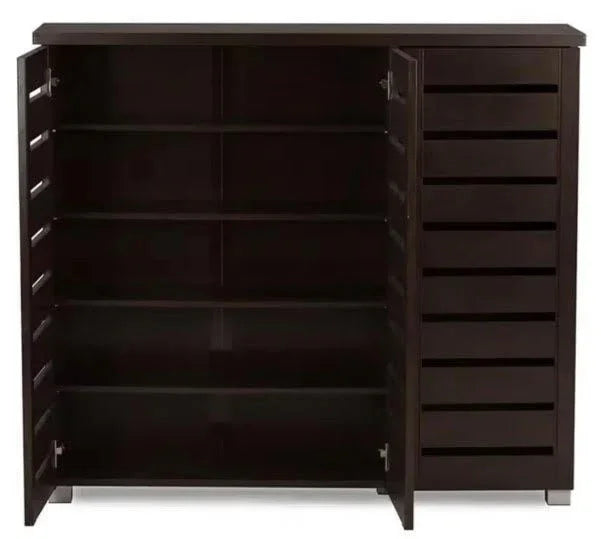 Shoe rack - MDF - Brown - 40x100x120 - Cataloug