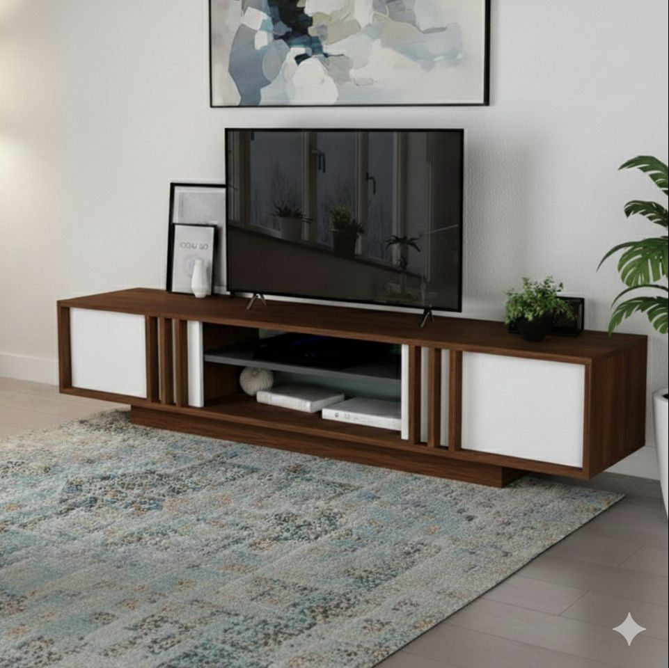 TV Unit - MDF Wood - Multi color - 180x45x35 cm