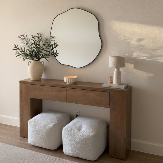 Console - MDF Wood - Multi Color - 150x90x25 cm