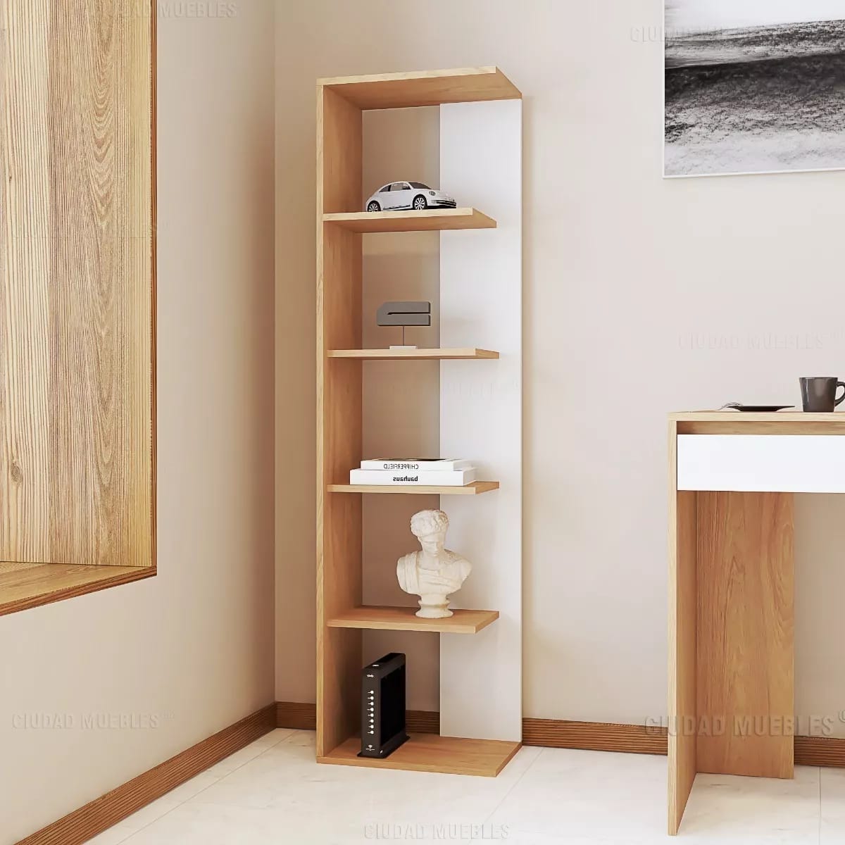 Display Unit - MDF - Multi Color  - 180x40x30 cm