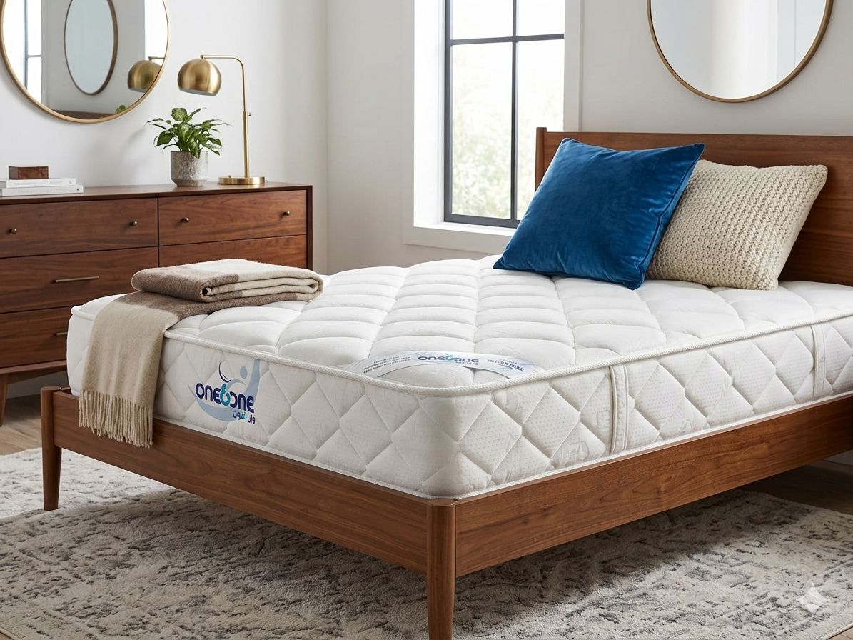 One&One Pocket Spring Mattress - pillow top - 90x 195x 35 cm