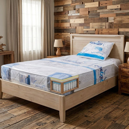 One&One Pocket Spring Mattress - pillow top - 90x 195x 35 cm
