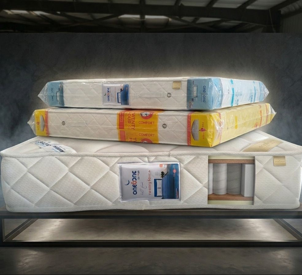 One&One Pocket Spring Mattress - pillow top - 90x 195x 35 cm