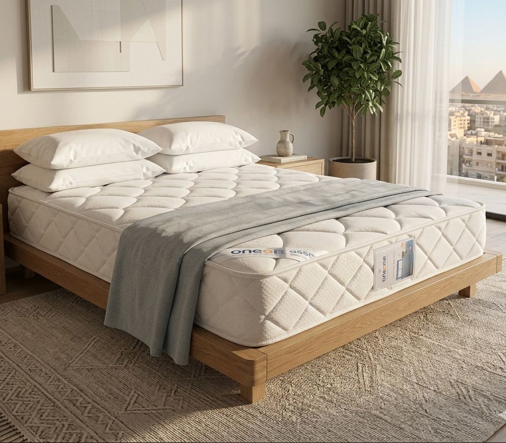 American M Pillow Top One&One Pocket spring mattress pillow top 110 x 195 x 31 cm