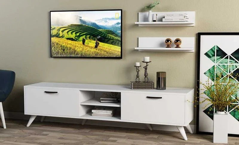 TV Unit - MDF Wood - Multi Color - 180x30x45 cm - Cataloug