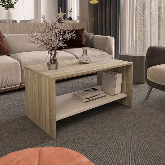 Coffee Table - MDF - Multi Color - 90x50x45 cm