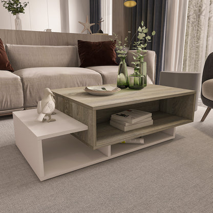 Coffee Table - Multi Color - MDF - 105x60x32 cm