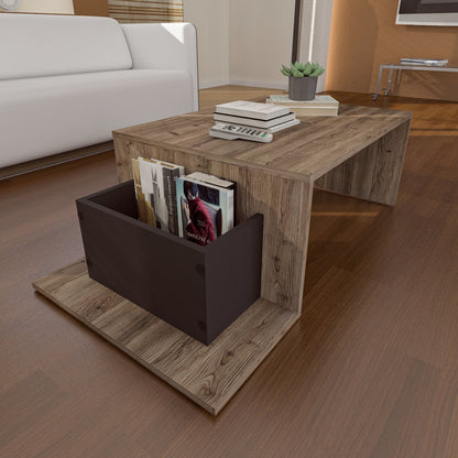 Coffee Table - Multi Color - MDF - 108x60x35 cm