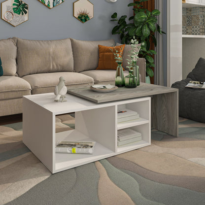 Coffee Table - Multi Color - MDF - 112x60x40 cm
