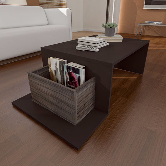 Coffee Table - MDF - Multi Color -108x60x35 cm