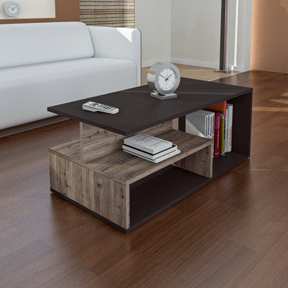 Coffee Table - Multi Color - MDF - 100x50x40 cm