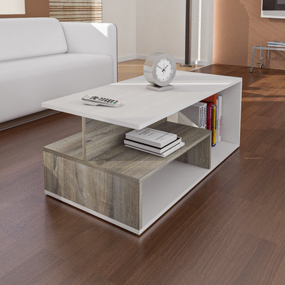 Coffee Table - Multi Color - MDF - 100x50x40 cm