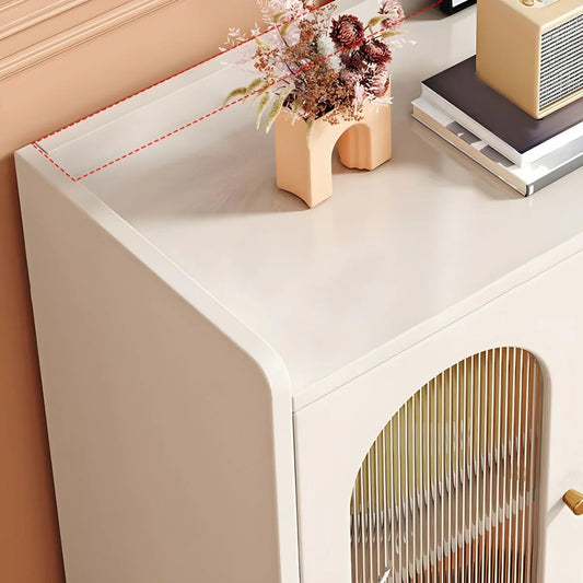 Buffet - MDF Wood - White - 160x40x85 cm