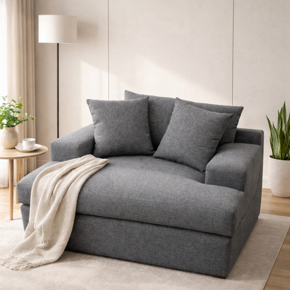 كرسى - خشب طبيعي- متعدد الأقمشة - متعدد الألوان - 120x120x70 سم