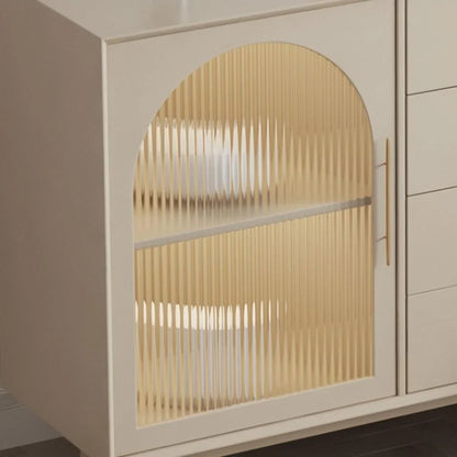 Buffet - MDF Wood - Beige - 150x45x85 cm