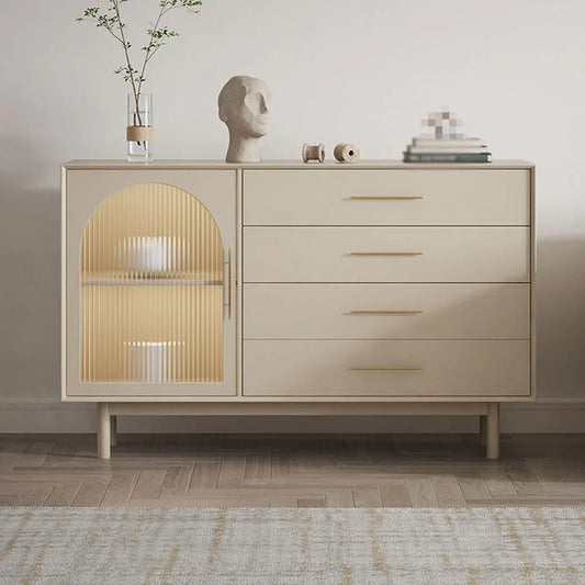 Buffet - MDF Wood - Beige - 150x45x85 cm - Cataloug