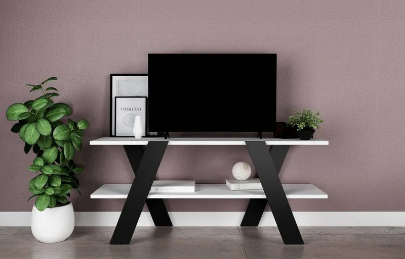 TV Unit - MDF Wood - Multi Color - 120x30x48 cm - Cataloug