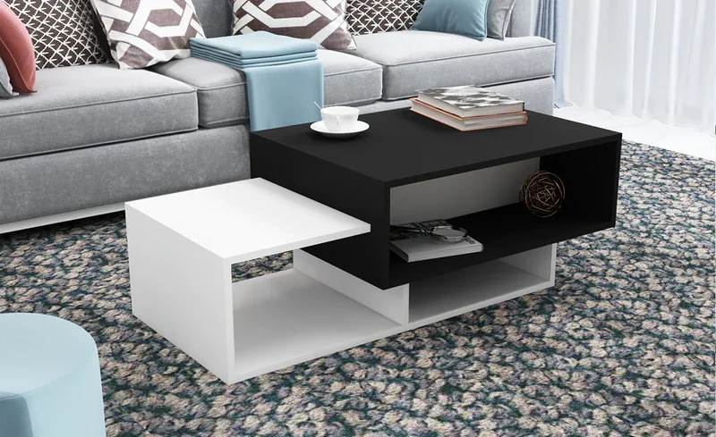Coffee Table - MDF - Multi Color - 120x60x40 - Cataloug