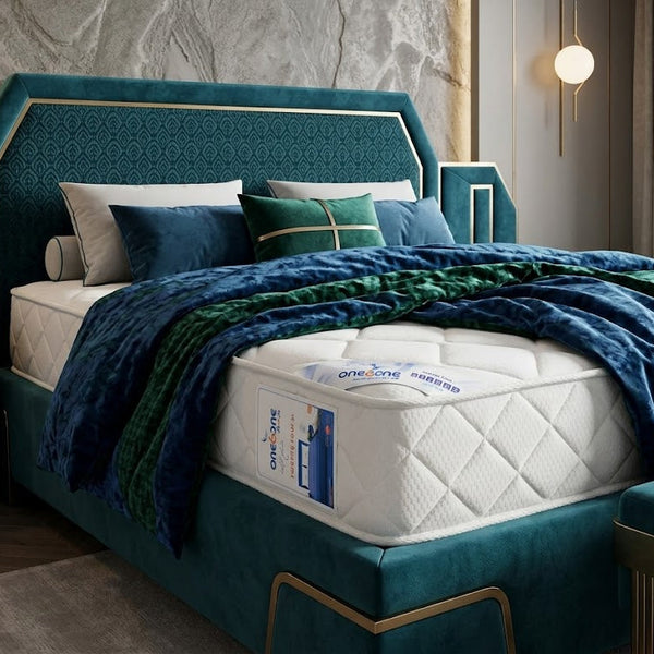 مرتبة  أمريكان مزوذه بسطحين علويين (2pillow top) One&One مقاس 130 × 195 × 34 سم