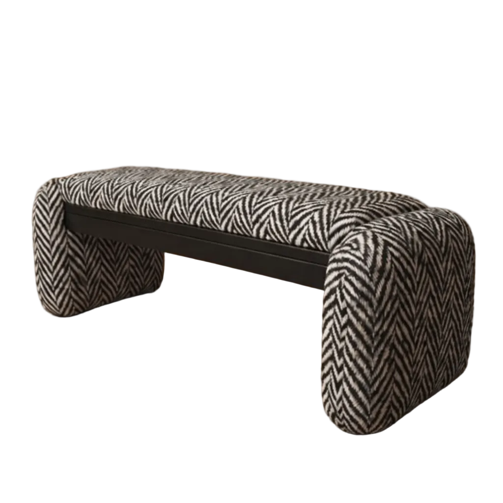 Banquet - Beech Wood - Multi Color - 120x40x45 cm