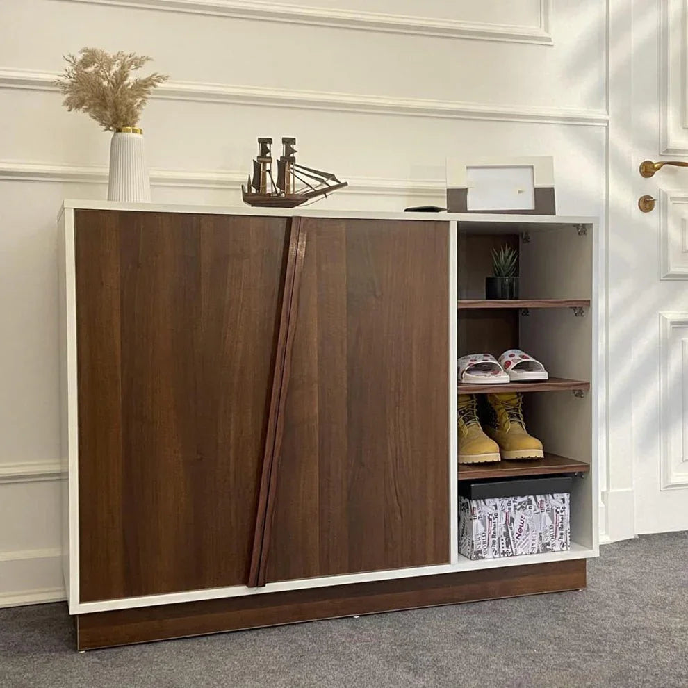 Shoe rack - MDF - Multi Color - 120x40x90 - Cataloug