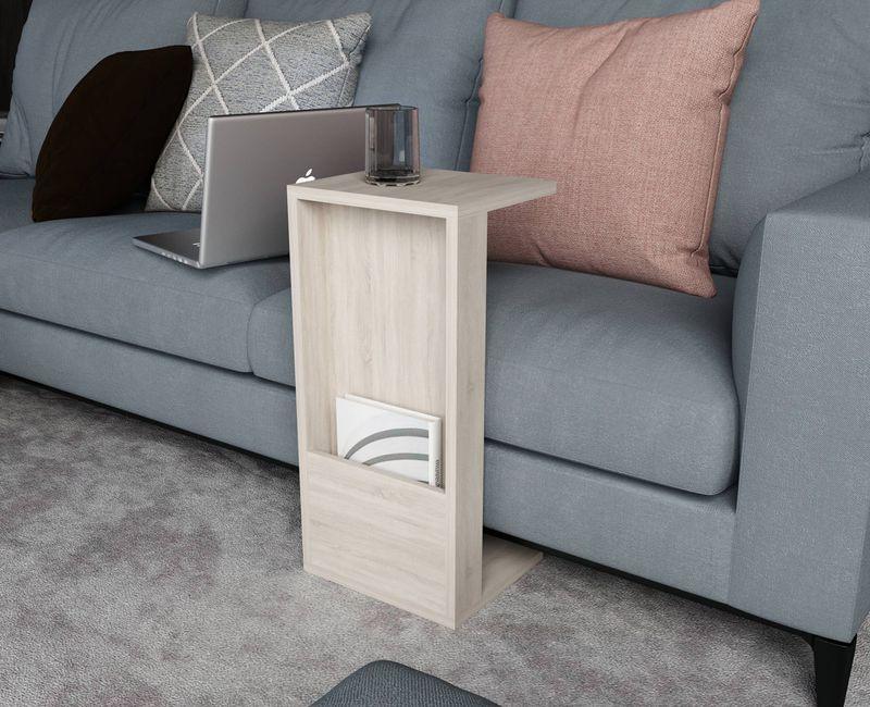 Side Table - MDF - Multi Color - 30x40x63 - Cataloug