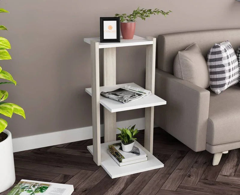 Side Table - MDF - Multi Color - 30x40x70 - Cataloug