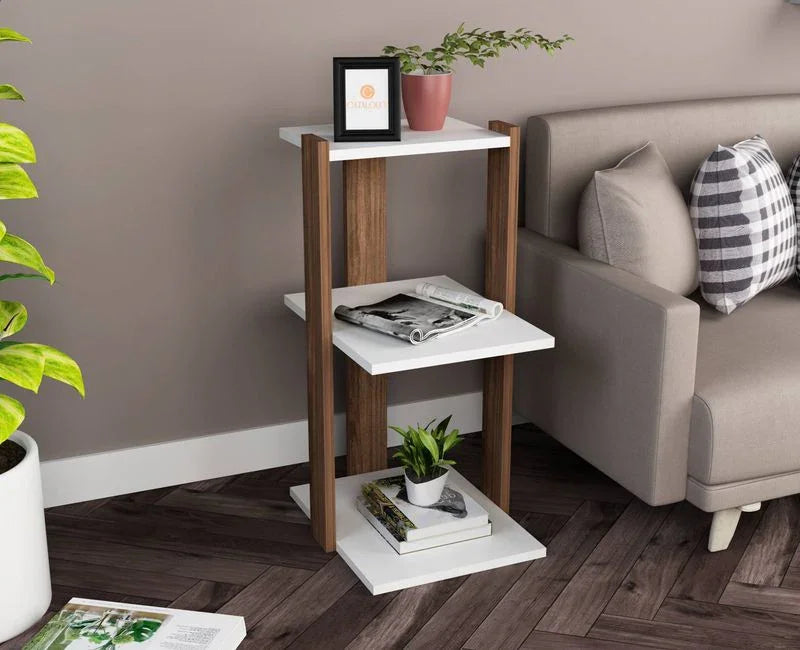 Side Table - MDF - Multi Color - 30x40x70 - Cataloug