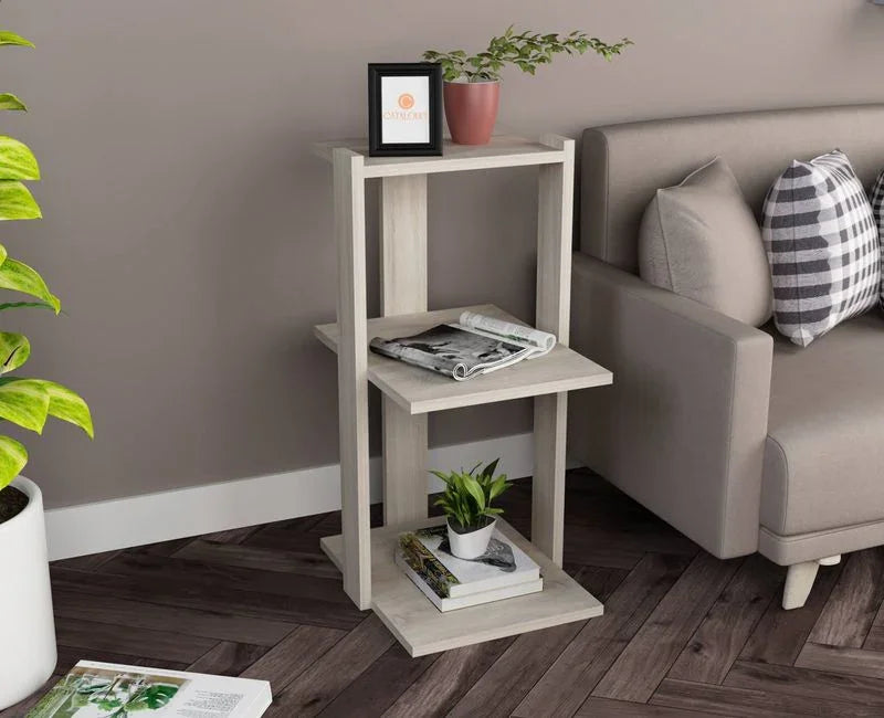 Side Table - MDF - Multi Color - 30x40x70 - Cataloug