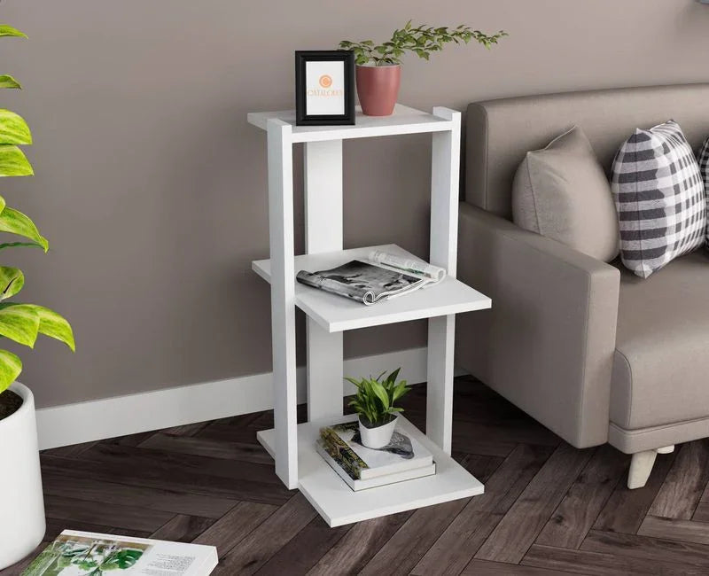 Side Table - MDF - Multi Color - 30x40x70 - Cataloug