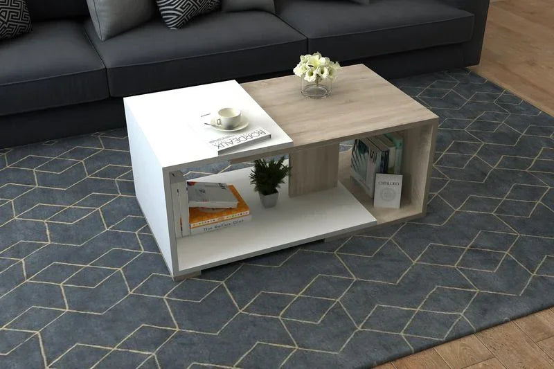 Coffee Table - MDF - Multi Color - 90x50x40 - Cataloug