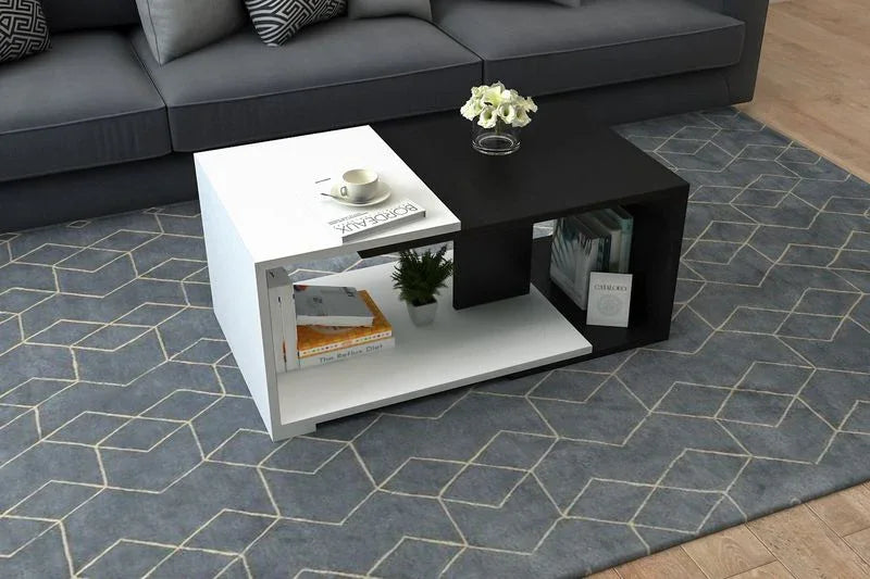 Coffee Table - MDF - Multi Color - 90x50x40 - Cataloug