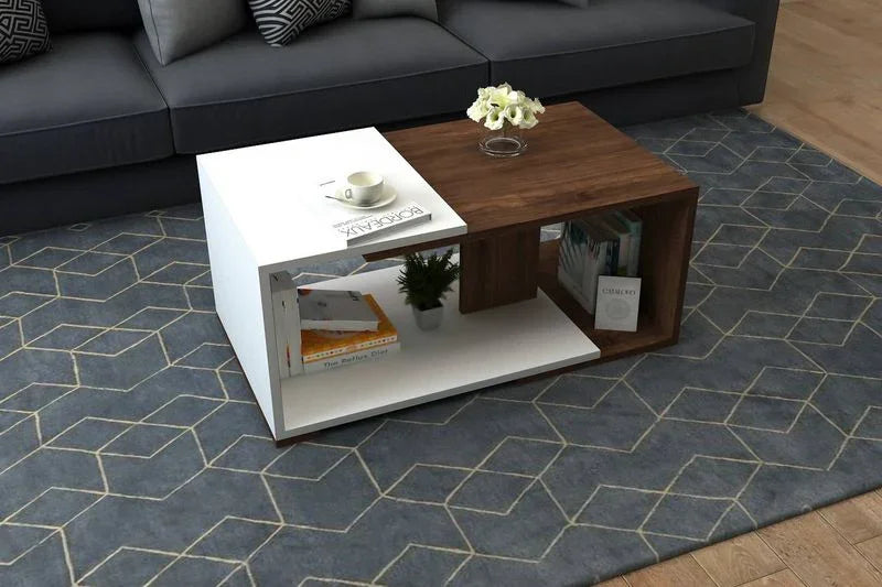 Coffee Table - MDF - Multi Color - 90x50x40 - Cataloug