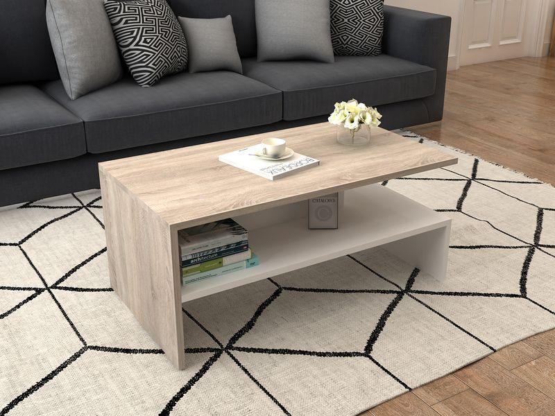 Coffee table - MDF - Multi Color - 100x50x40 - Cataloug