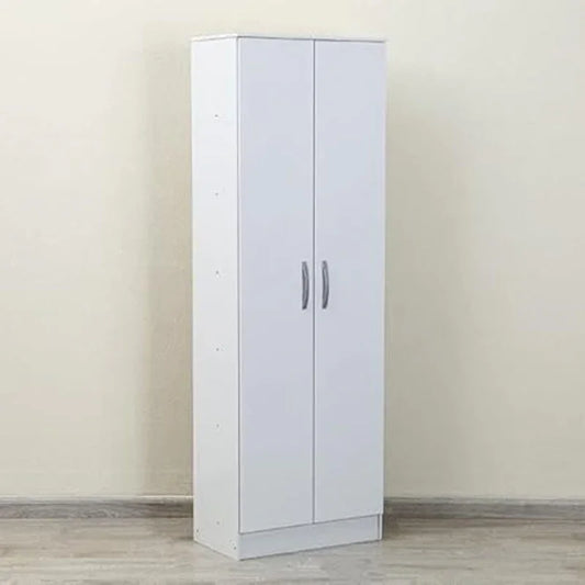 Wardrobe - MDF - White - 80x50x180 - Cataloug