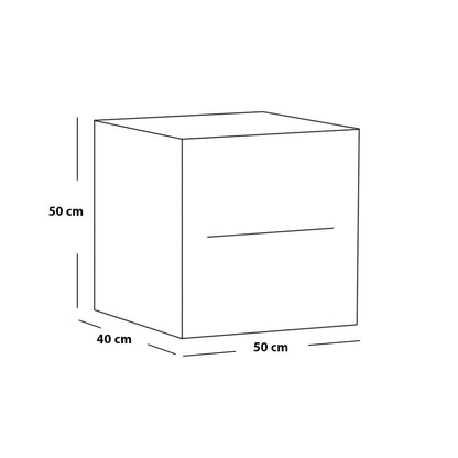Full Bed Room - MDF Wood -4 Pieces  - Beige - Multi Size