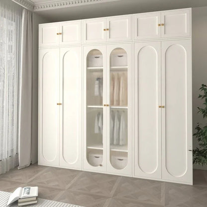 Wardrobe - MDF Wood - White - 240x60x240 cm